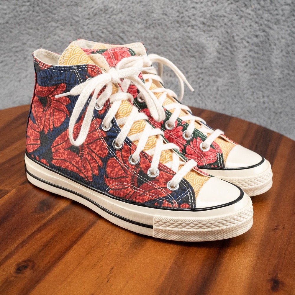 Converse Chuck 70 High Top Culture Weave Floral Multi Womens Size 6 167988C